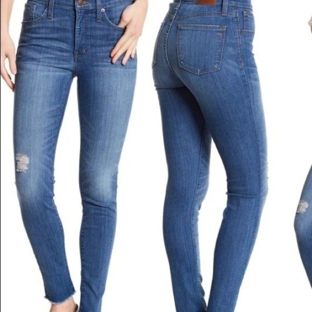 Madewell 9” High Rise Skinny‎
